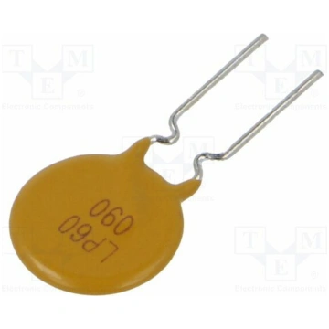 Fuse: PTC polymer; 900mA; Imax: 40A; THT; Iswitch.