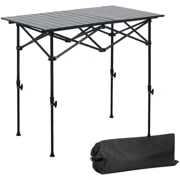 Folding Camping Table, Rolltop Camping Table, Idea