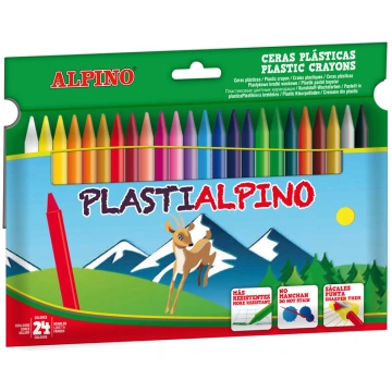 Krītiņi, vaskaina Alpino 1APA000024, 24 gab