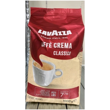 Lavazza crema classico kafijas pupiņas 1 kg. 80000