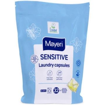 Kapsulas veļas mazgāšanai Mayeri 32gab. Sensitive