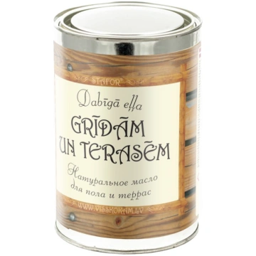 Dabīga eļļa grīdām un terasēm 1 l 4751005614377