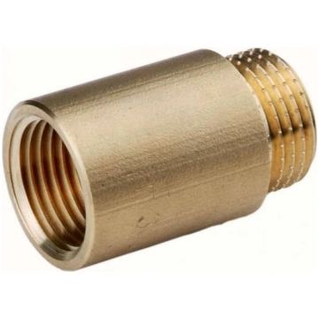 Caurules pagarinātājs FERRO 1"/2" 10mm misiņš P10Z