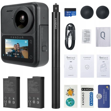 Kamera kandao Kandao QooCam 3 360° Action Camera -