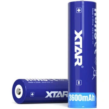 Akumulators 18650 3600mAh ar aizsardzību XTAR XTAR