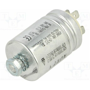 Capacitor: polypropylene; motors, run; 4uF; 470V; 