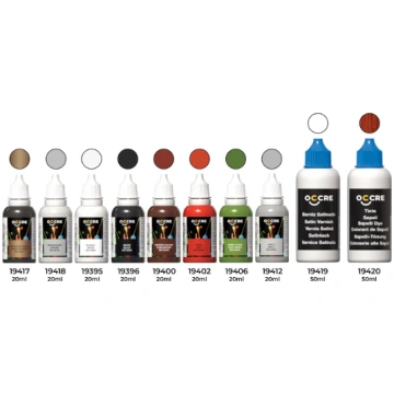 90561 Fram Acrylic Paint Pack OcCre