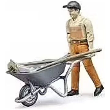 Bruder figure set communal worker - (62130)