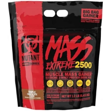 Mutant Mass Extreme 2500 - 5450 grami - Vaniļas sa