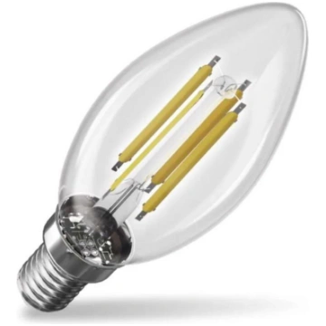 Emos LED spuldze Filament Candle ZF3A43, 3,8 W, 80