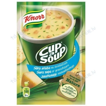 Siera zupa ar grauzdiņiem KNORR, šķīstošā, 22 g