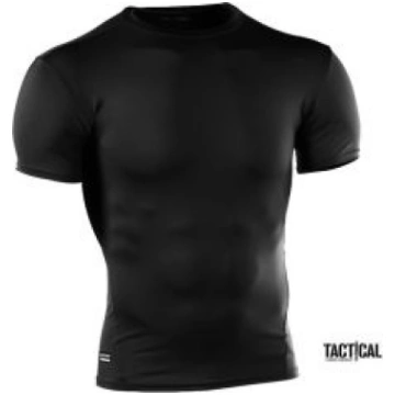 T-SHIRT UNDER ARMOUR TACTICAL COMPRESSION BLACK