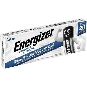 *Baterijas Energizer, AA, Ultimate, litija, 10gb/i