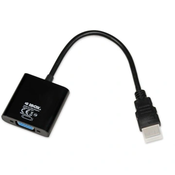 Adapteris Av Ibox Hdmi - D-sub (vga) Melns (iahv01