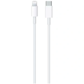 Kabelis CP 20W USB C to Lightning 1M White