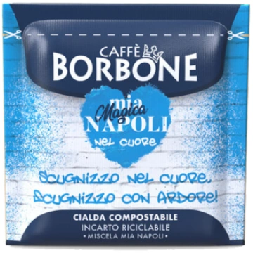 Caffè Borbone 100 Cialde ESE44 con filtro in carta