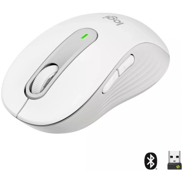 Pele Logitech M650 Balta USB Optiskā Bezvadu