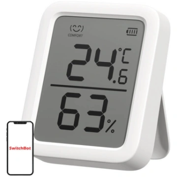 SwitchBot Termometrs un Higrometrs Plus 041447 Bal