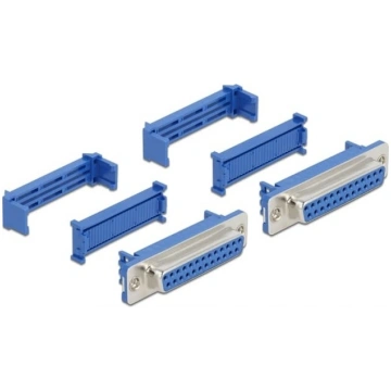 Delock D-Sub 25 female with insulation displacemen