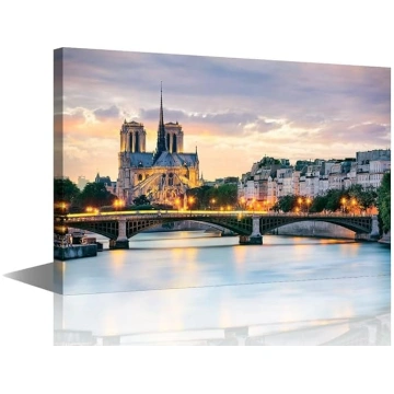 TISHIRON Notre Dame de Paris Frankreich Wandkunst 