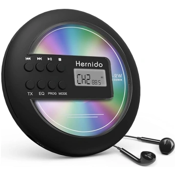 Hernido Pārnēsājams auto CD atskaņotājs, kompakts