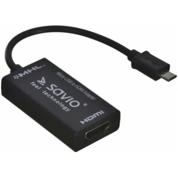Savio CL-32 cable interface/gender adapter Micro-U
