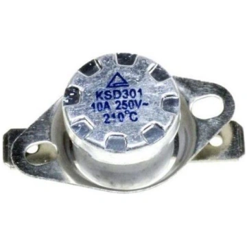 Termostats NC210°C KSD301 10 A 250 V