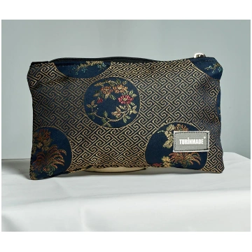 Pochette foderata con zip 52 turinmade