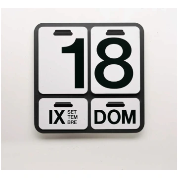 formosa wall calendar by enzo mari Danese Milano