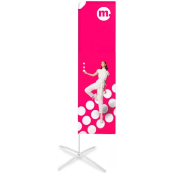 Pludmales karogs – mFlag Straight - M Bez masta Ta