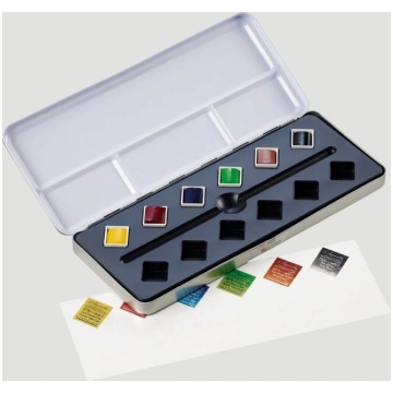 Set Acquerelli Extra Fini Sennelier Test Pack, 6 M