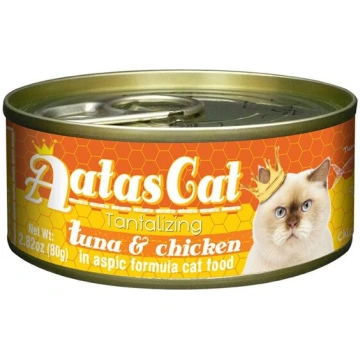 Aatas Tuna&Chicken Konservēts 80g Kaķiem