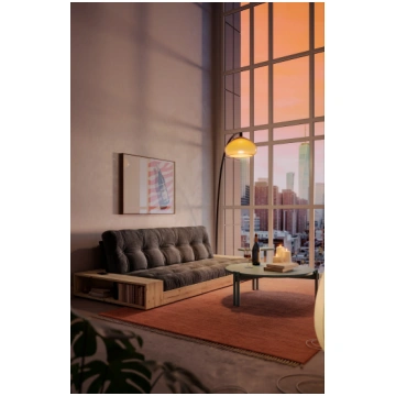 BASE Sofa bed - 402 Black Night / 518 Ruby Red
