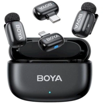 Boya Mini 2-01 Lightning + USB-C Wireless Micropho
