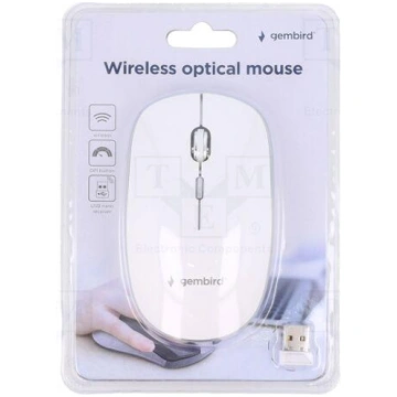 Mouse | white | USB A | wireless,optical | DPI cha