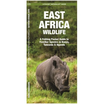 East Africa Wildlife: A Folding Pocket Guide to Fa