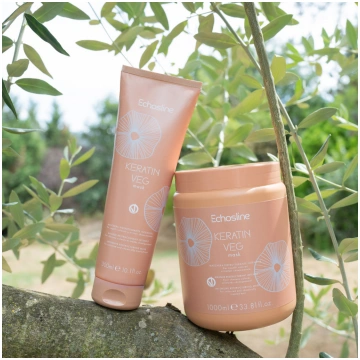 Echosline Keratin Veg Restructuring mask 300 ml - 