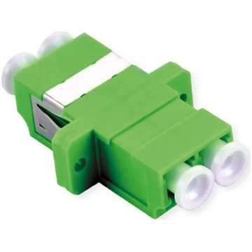 Value Fibre Optic Adapter LC/LC Duplex, OS2, APC 2