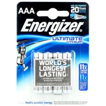 Battery: lithium | 1.5V | AAA | ULTIMATE LITHIUM |