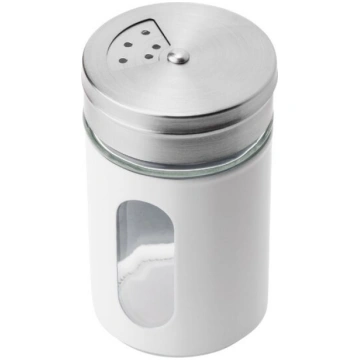 Salt Shaker Salt Seasoner White Container 90ml