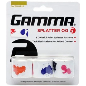 TENISA OVERGRIPS GAMMA OVERGRIP SPLATTER 3er-PACK