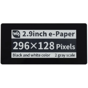 Capacitive Touch Display E-paper E-Ink, 2.9"" 296x
