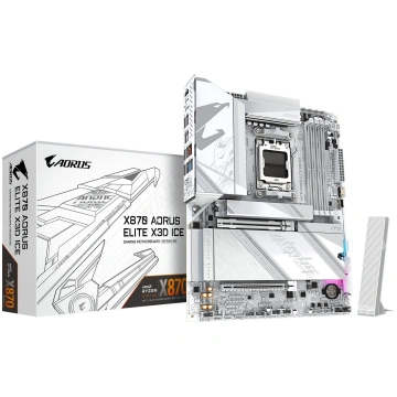 Mātesplate Gigabyte X870 AORUS ELITE X3D ICE