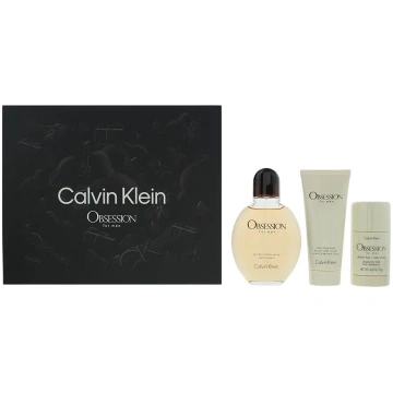 Calvin Klein Obsession Vīriešiem 3 gab. dāvanu kom