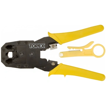 Topex Crimping tool for telephone and computer ter