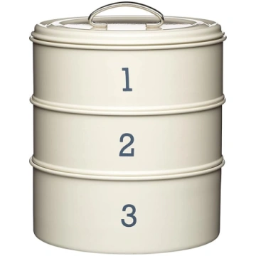 KitchenCraft Living Nostalgia 3 līmeņu metāla torš