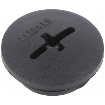 Stopper | M20 | 1.5 | IP56 | polyamide | black | T