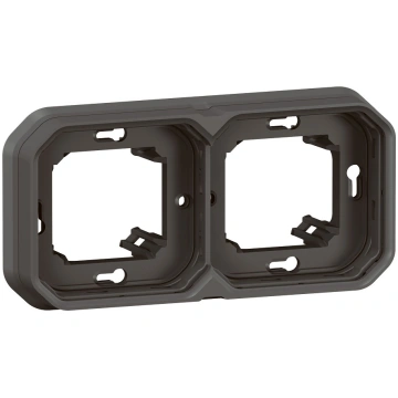 Legrand rāmis 2-v IP55 antracīts Plexo, 069607L