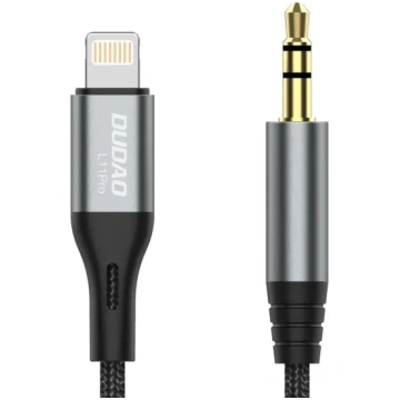 Dudao Lightning to 3.5mm mini jack audio cable, 1m