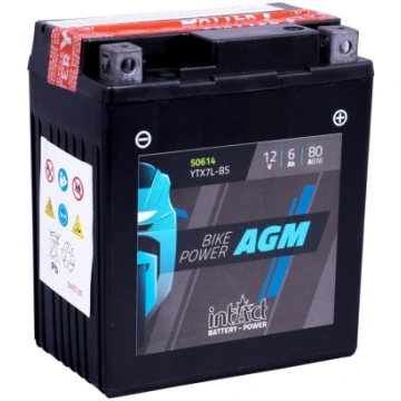 114 x 71 x 131 - + Intact Bike Power AGM 12V 6Ah(c